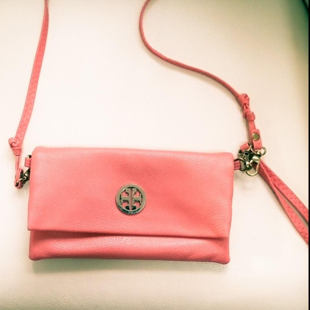 Tory Burch Vibrant Orange Crossbody Bag!!!